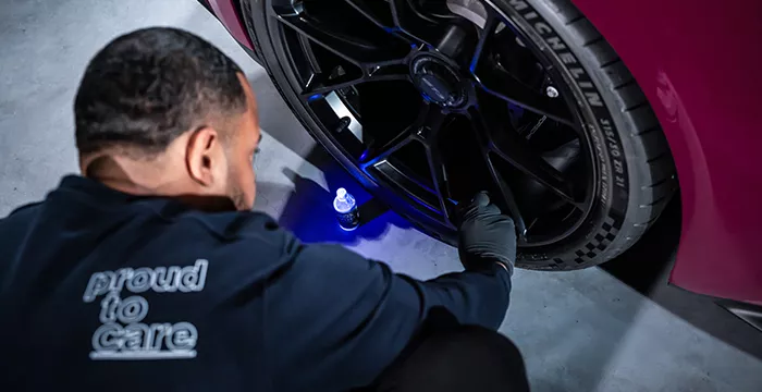 Versiegelung von Felgen mit Keramikversiegelung