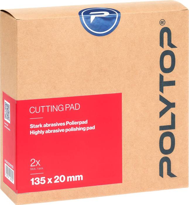 Cutting Pad rot 135 x 20 mm, 2er Pack