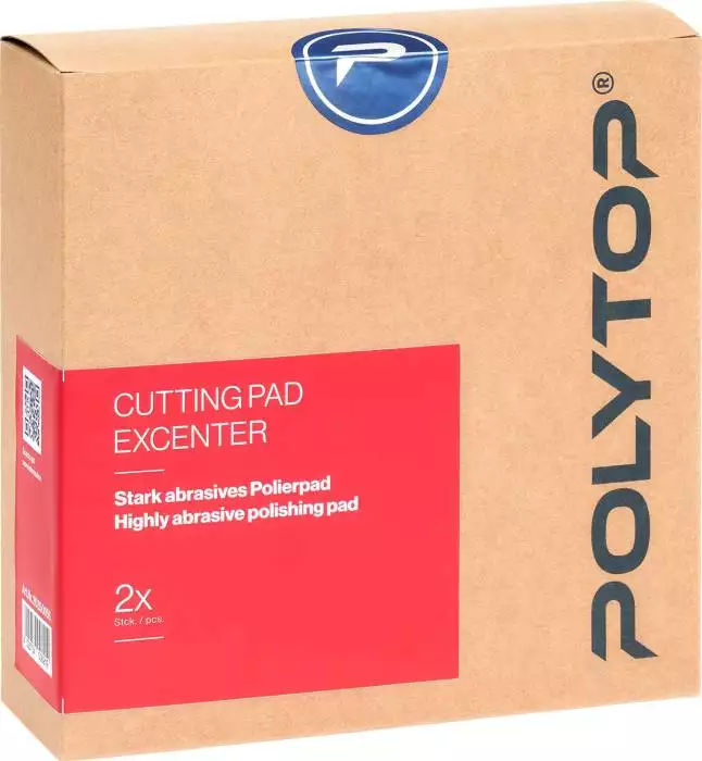 Cutting Pad rot Excenter 140 x 25 mm, 2er Pack