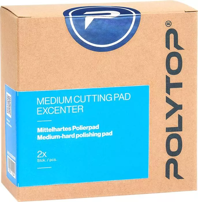 Medium Cutting Pad blau Excenter 65 x 20 mm, 2er Pack