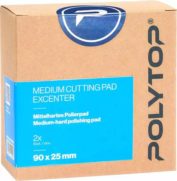 Medium Cutting Pad blau Excenter 90 x 25 mm, 2er Pack