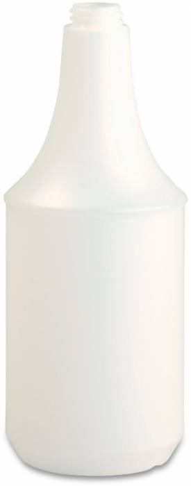 Sprühflasche aus Polyethylen für flüssige Polytop Reinigungs- und Pflegemittel.