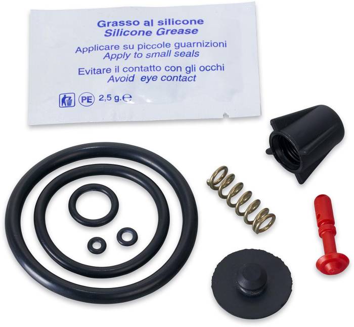 Ersatzteilset für Druckspritze Blau / Alkaline