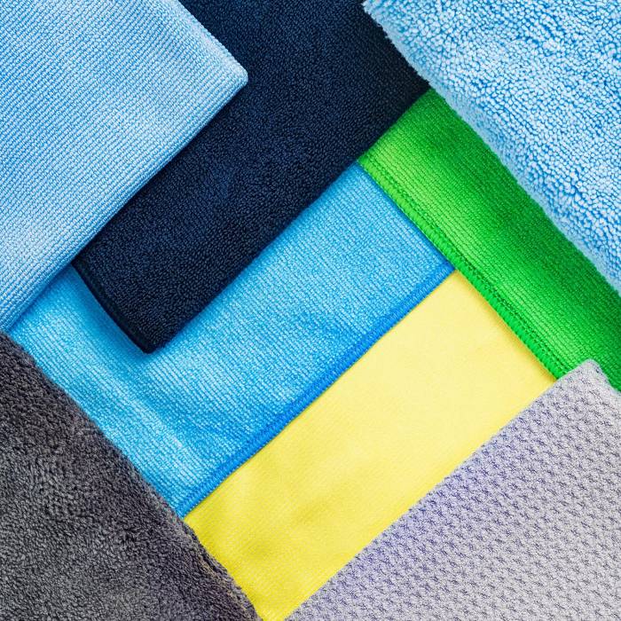 Microfasertuch grün, 100er Pack