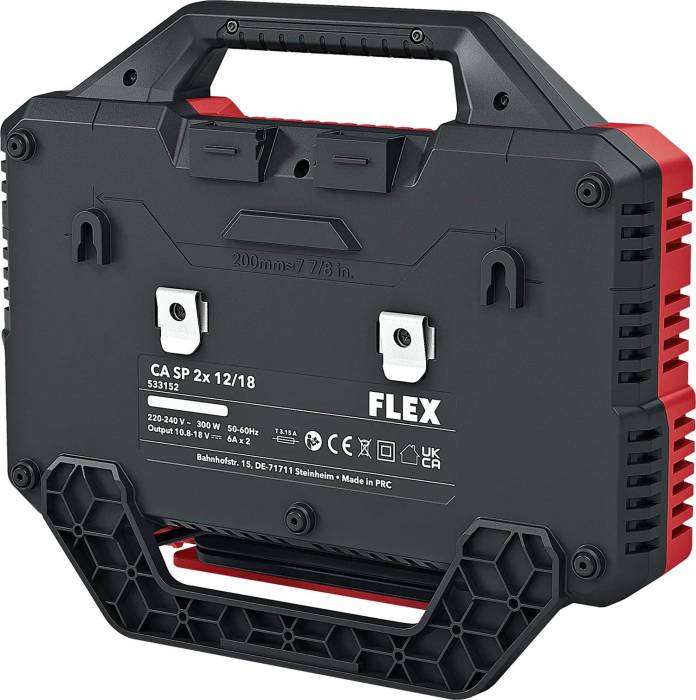 FLEX Doppel Schnellladegerät CA SP 2x 12/18