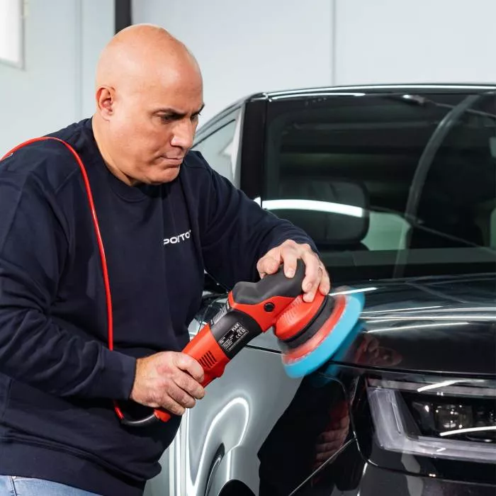 Medium Cutting Pad blau Excenter 165 x 25 mm, 2er Pack