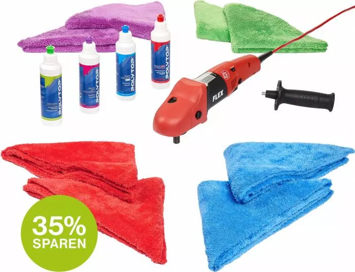 Set-Deal Poliermaschine FLEX PE 14-3 125 Set-Deal Poliermaschine FLEX PE 14-3 125