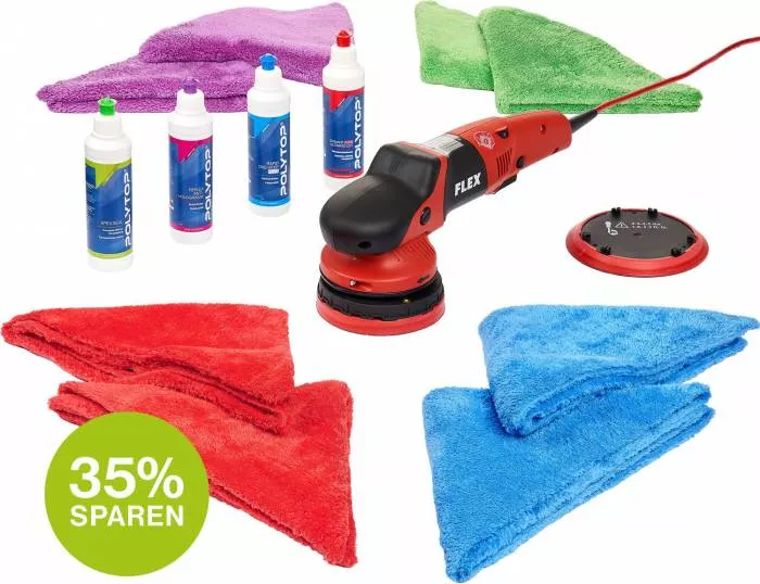 Set-Deal Exzenterpolierer FLEX XFE 7-15 150 Set-Deal Exzenterpolierer FLEX XFE 7-15 150