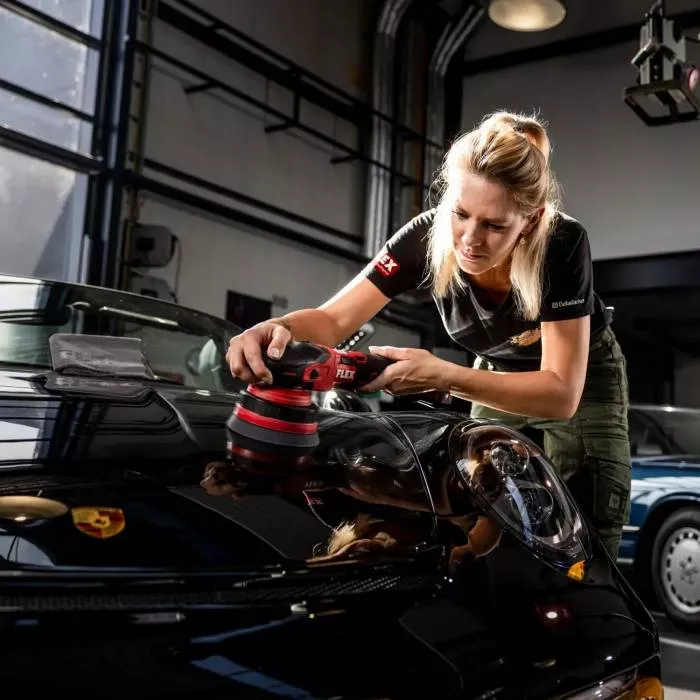 Set-Deal Akku-Exzenterpolierer FLEX XFE 15 150 18-EC C