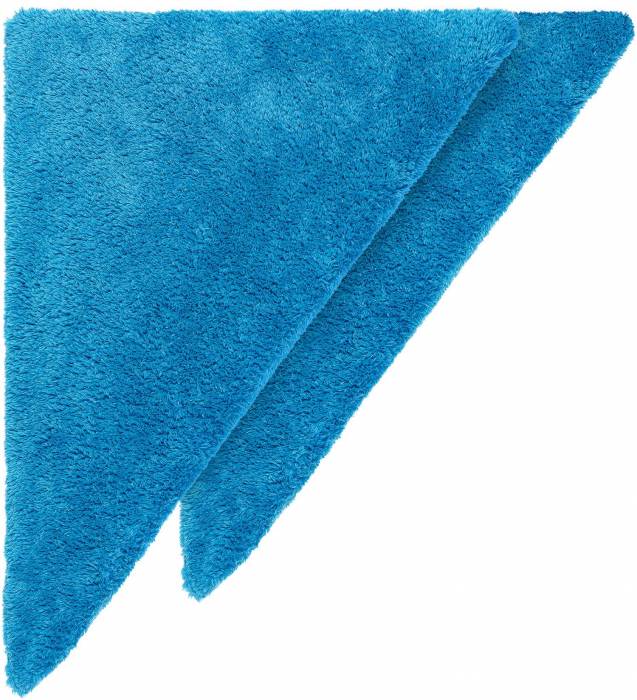 Microfasertuch Soft Edgeless Rapid blau, 2er Pack