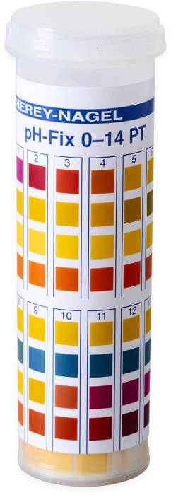 Messbereich von pH 0-14