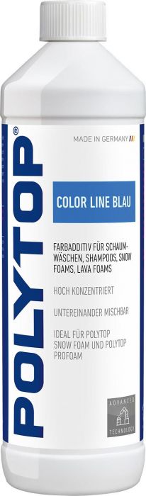 Hochkonzentriertes Farbadditiv für alle handelsüblichen Schaumwäschen, Shampoos, Snow Foams + Lava Foams