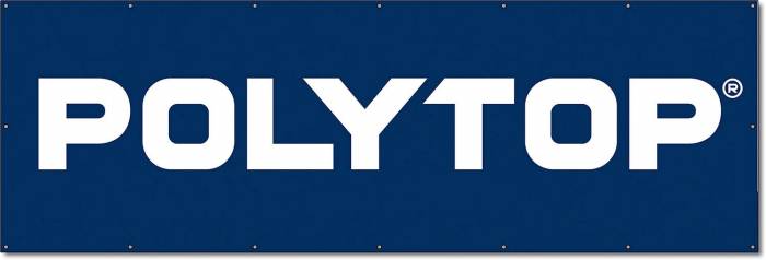 Hochwertiges Wetterfestes Werbebanner Von Polytop