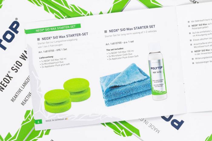 NEOX® SiO Wax Broschüre