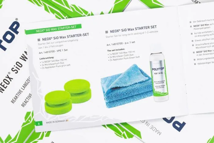 NEOX® SiO Wax Broschüre