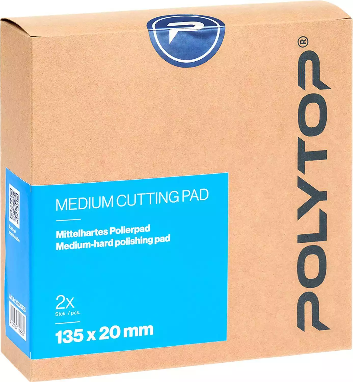 Medium Cutting Pad blau 135 x 20 mm, 2er Pack