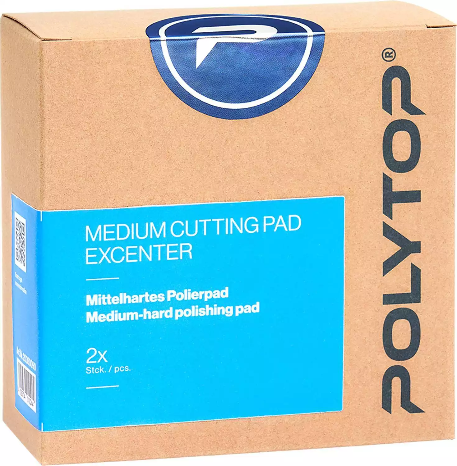 Medium Cutting Pad blau Excenter 65 x 20 mm, 2er Pack