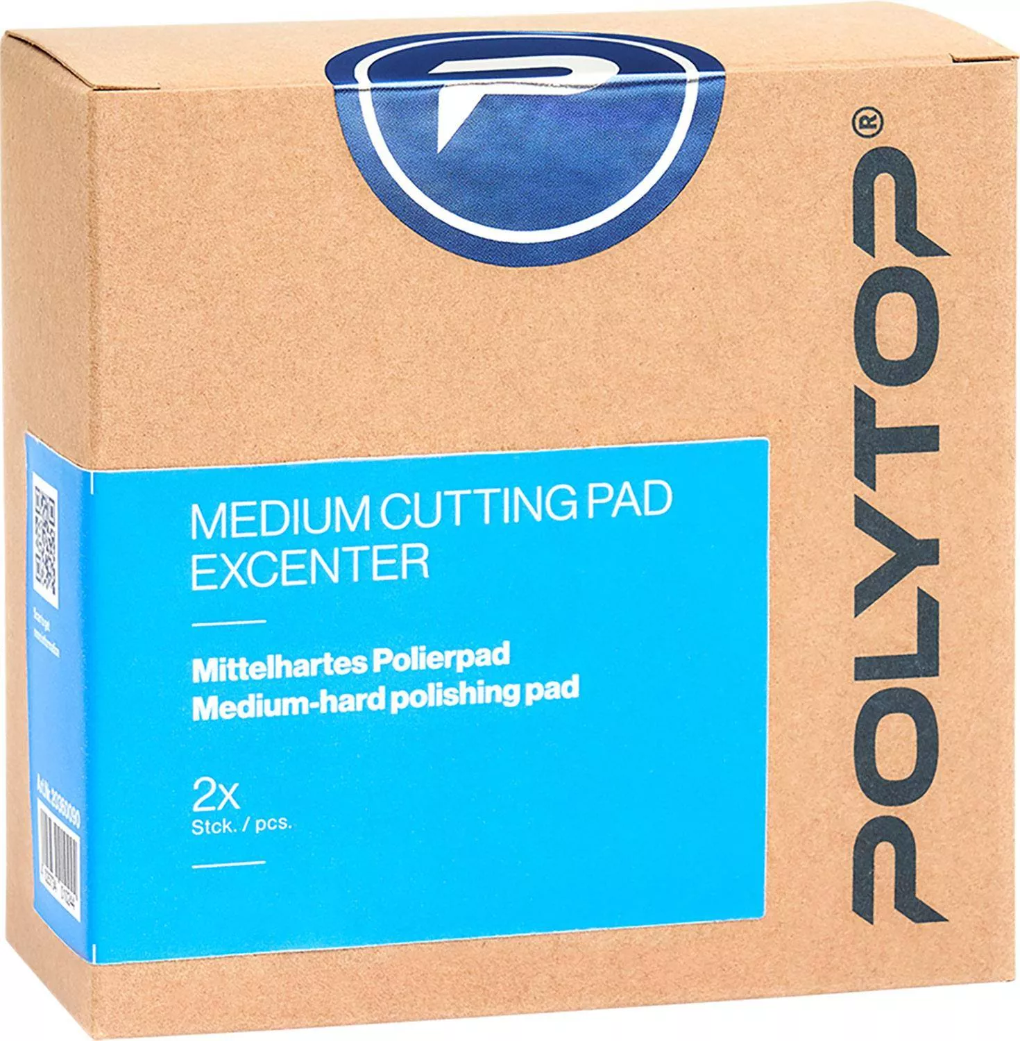 Medium Cutting Pad blau Excenter 65 x 20 mm, 2er Pack