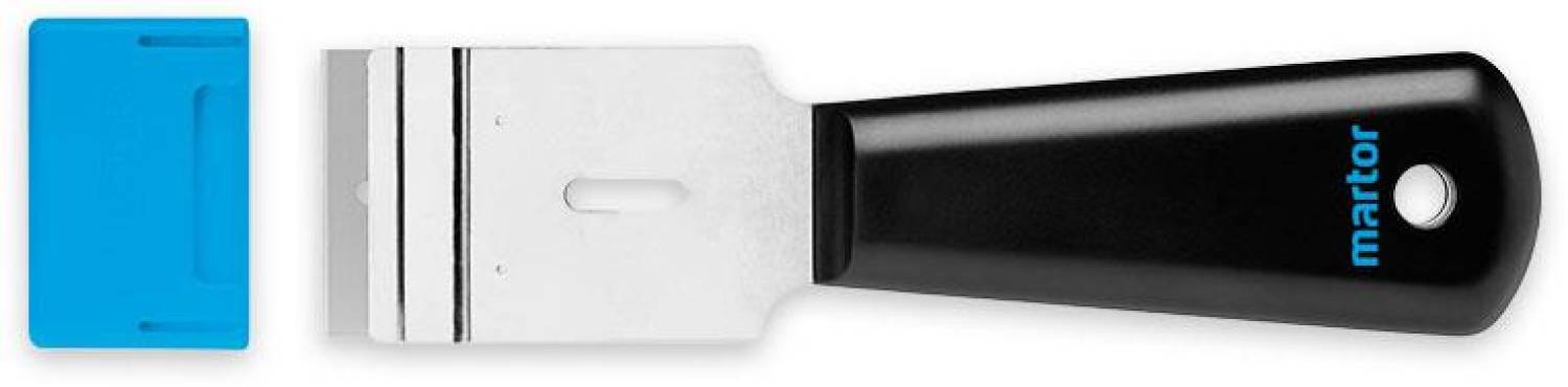 Glasschaber Metall mit Griff