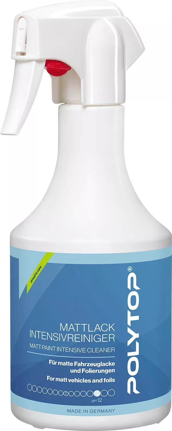 Intensive Reinigung für matte Fahrzeuglacke und Folierung