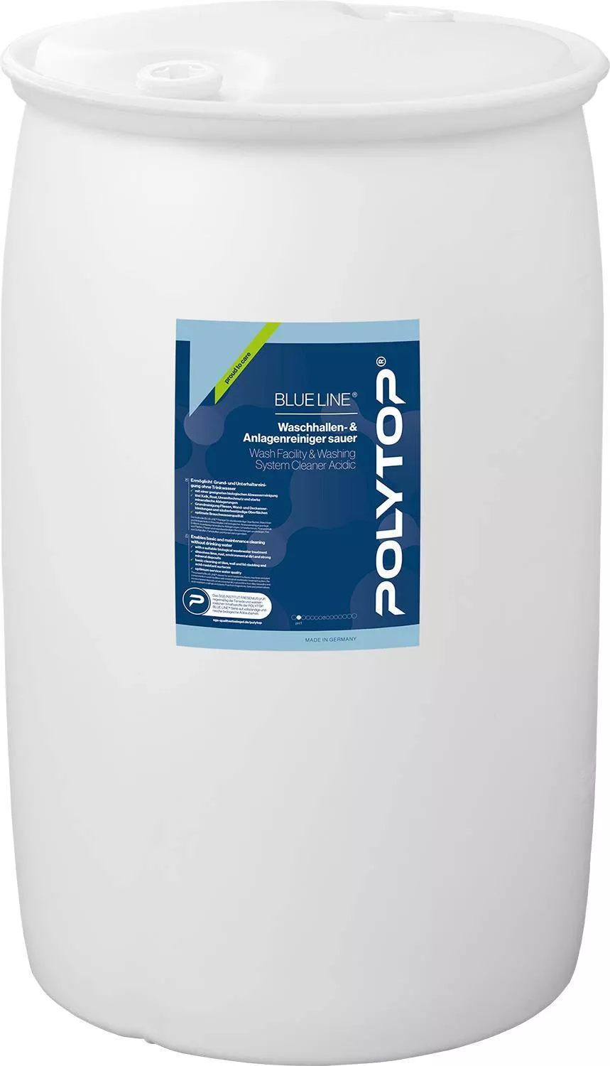 BLUE LINE® Waschhallen- und Anlagenreiniger sauer 200 L