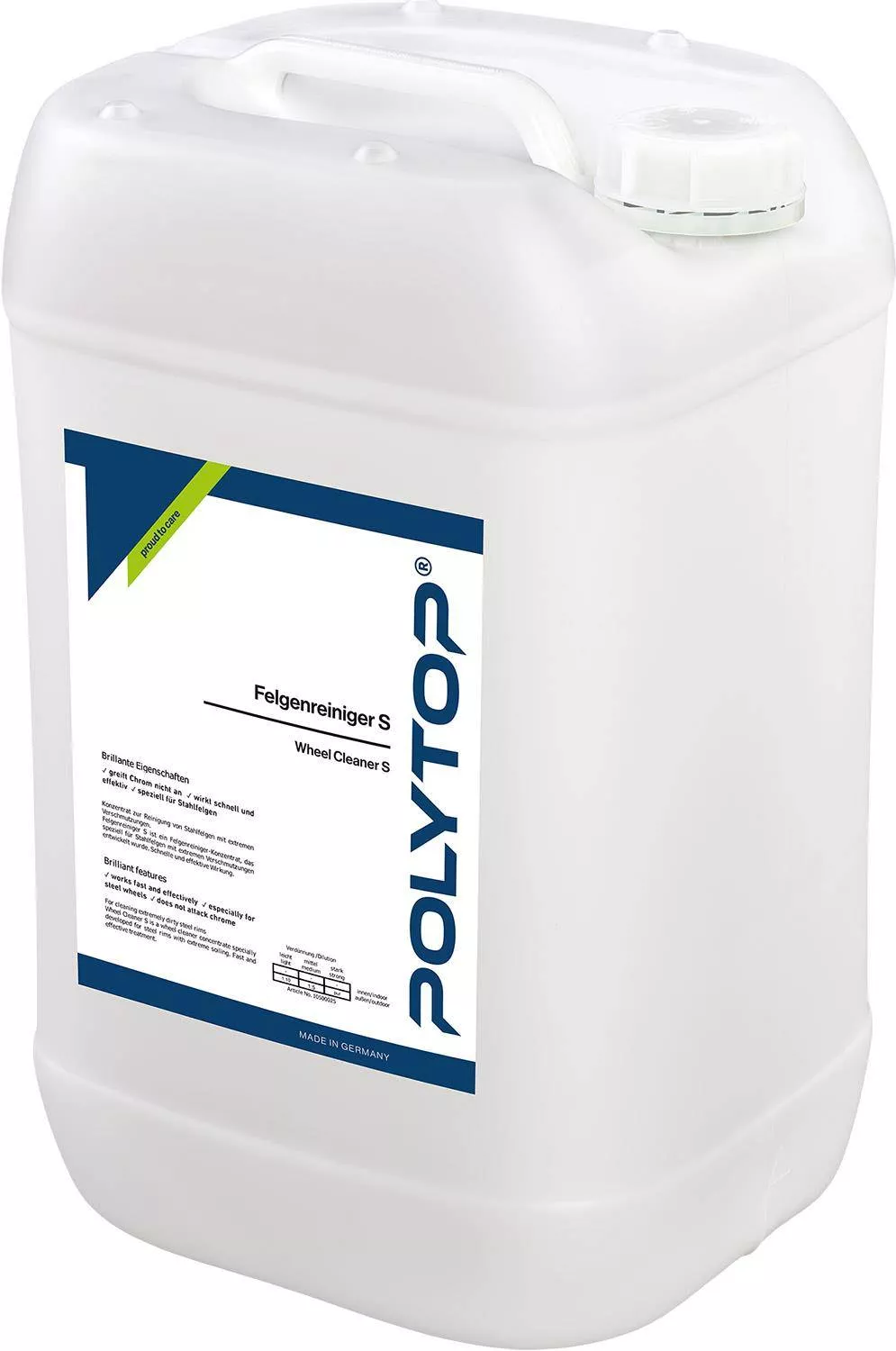 POLYTOP Konzentrat zur Reinigung von Stahlfelgen