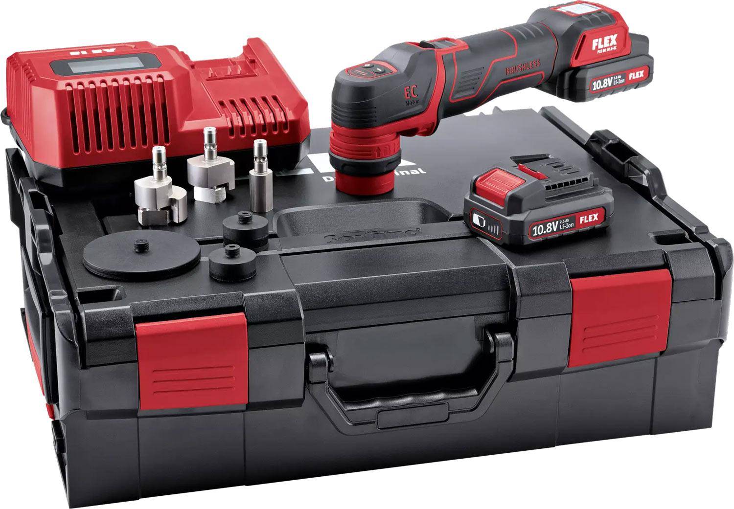 Akku-Kompaktpolierer-Set FLEX PXE 80 12-EC/2.5