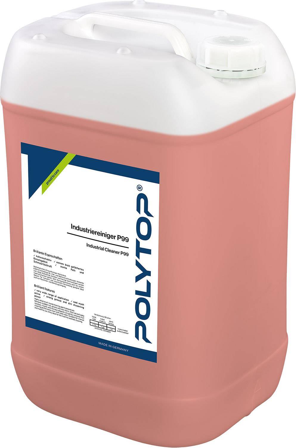 Industriereiniger P99 25 L