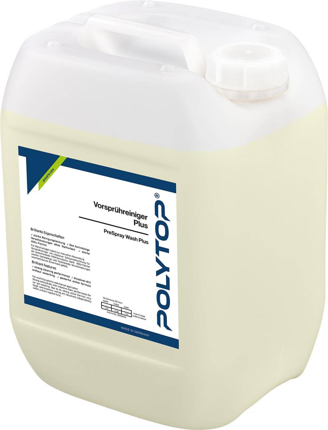 Vorsprühreiniger Plus 10 L