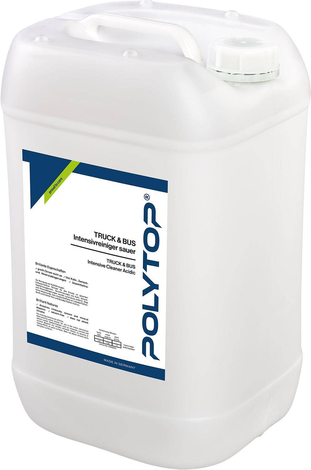 TRUCK & BUS Intensivreiniger sauer 25 L