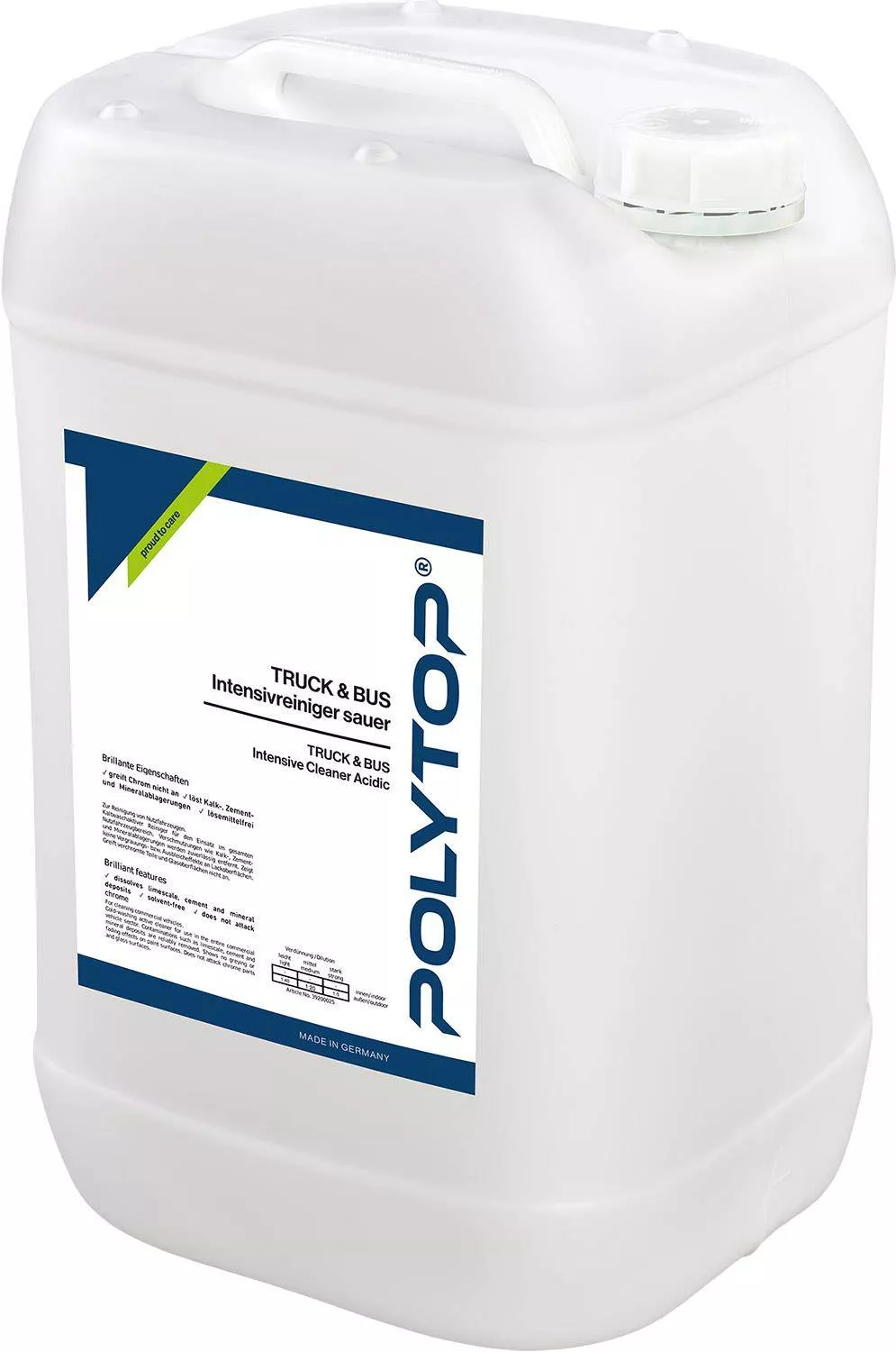 TRUCK & BUS Intensivreiniger sauer 25 L