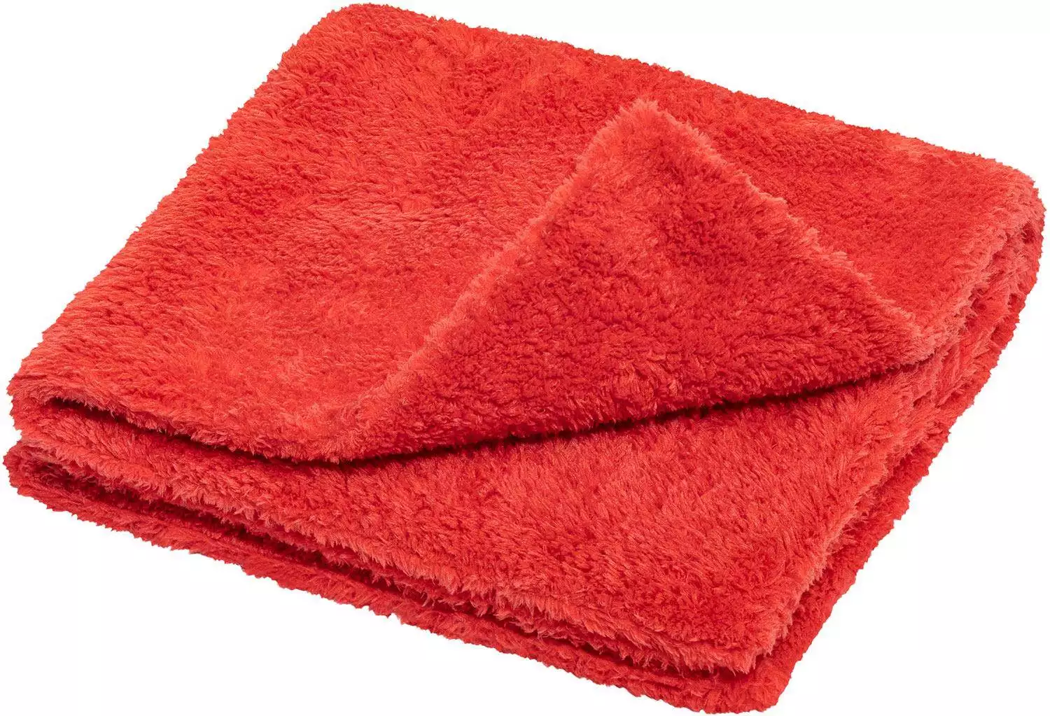 Microfasertuch Soft Edgeless Diamant rot, 2er Pack