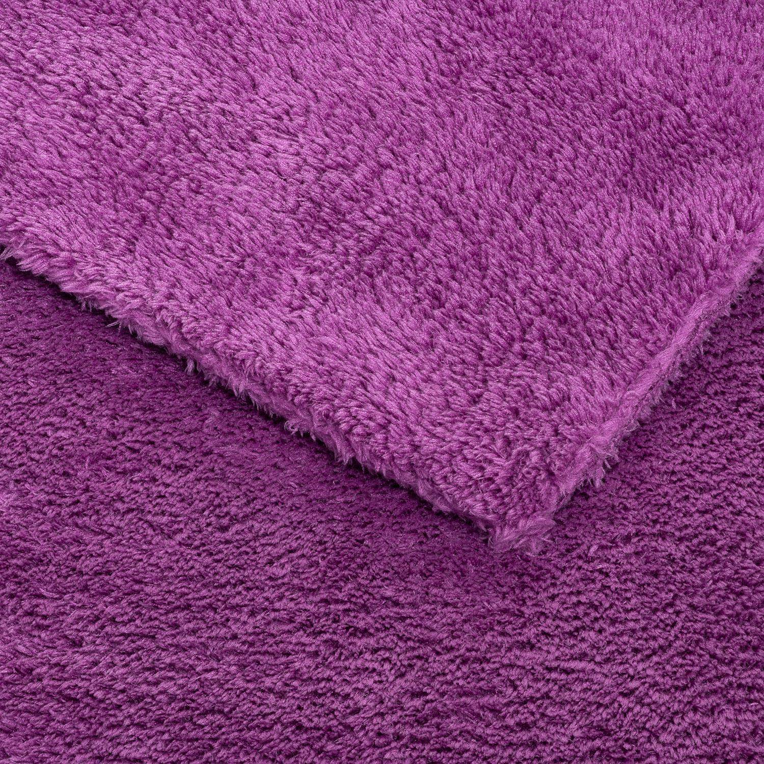 Microfasertuch Soft Edgeless Reflex violett, 2er Pack