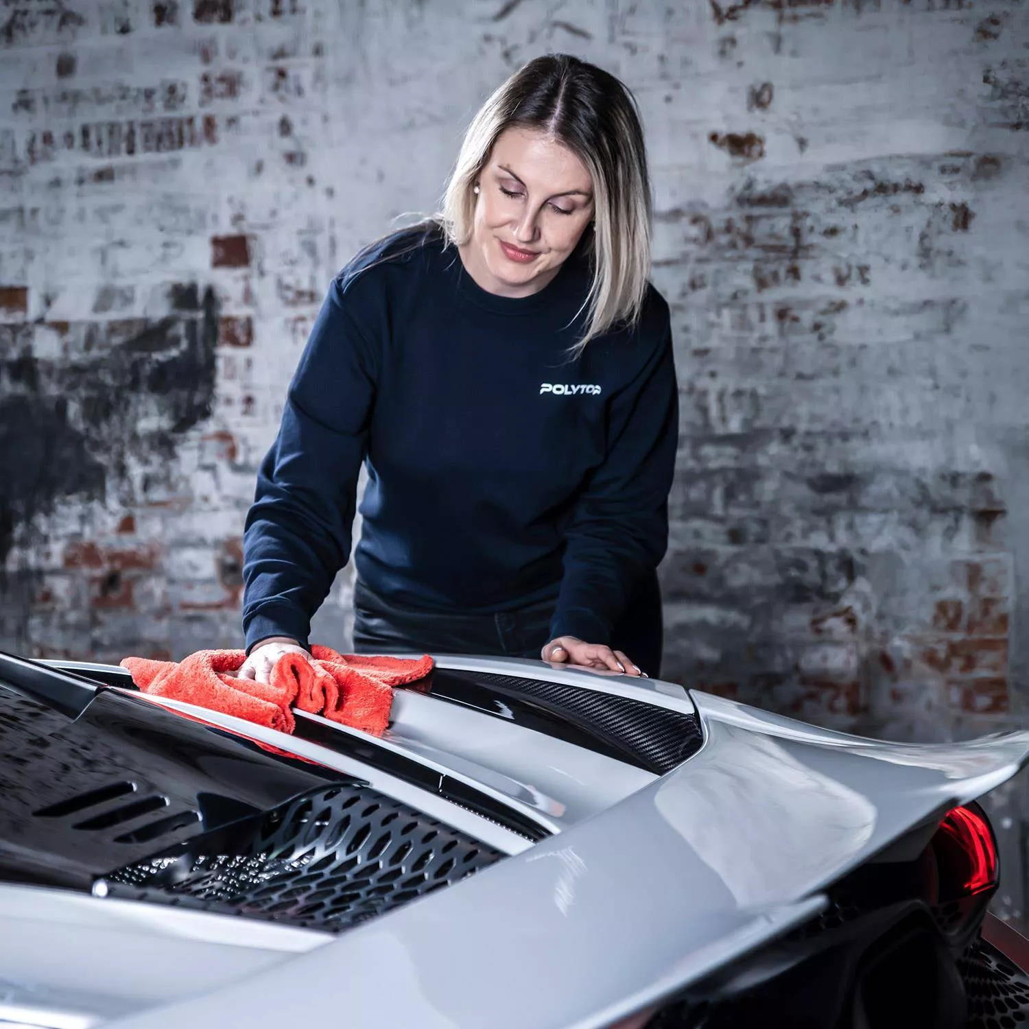 Microfasertuch Soft Edgeless Diamant rot, 2er Pack