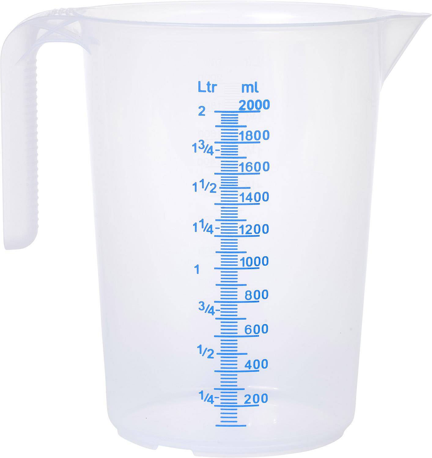 Messbecher 2 Liter, Verbrauchsmaterial / Chemisch-Technische Produkte 
