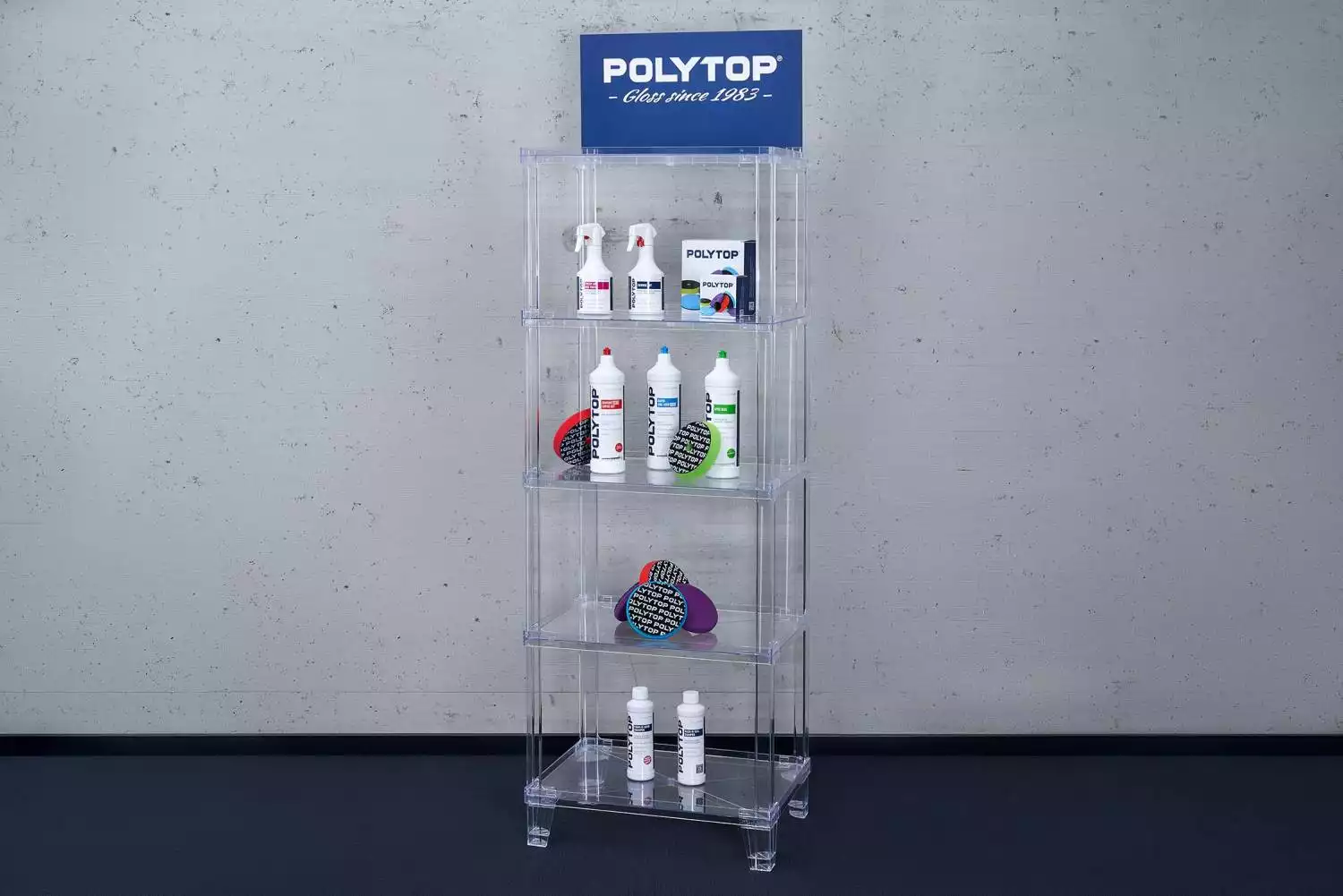 Ideal zur Präsentation von POLYTOP-Produkten