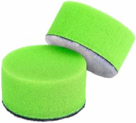 Super-softes Polierpad mit retikulierter, offenzelliger Schaumstruktur. 