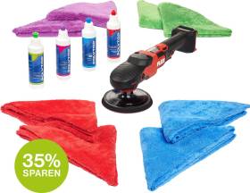 Set-Deal Akku-Rotationspolierer FLEX PE 150 18-EC C