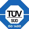 TÜV ISO 14001 2015 zertifiziert